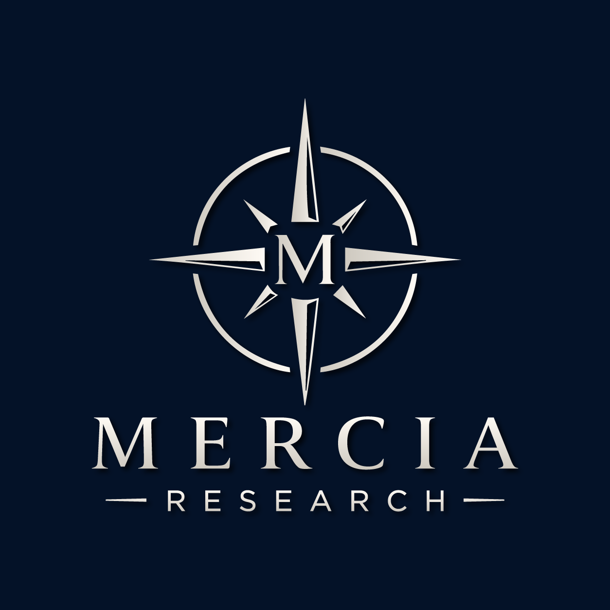 Mercia Research compass mark
