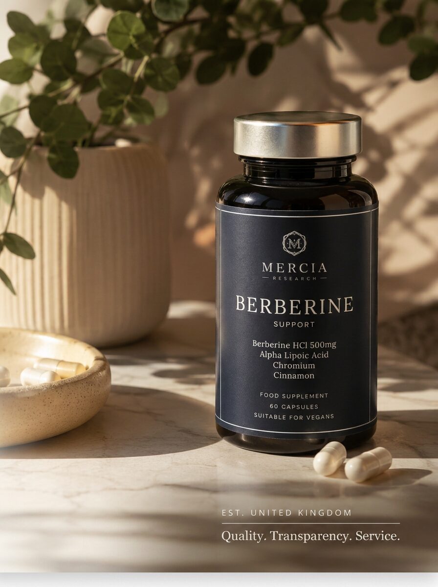 Berberine Support capsules — Mercia Research