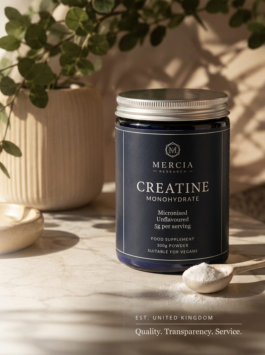 Creatine Monohydrate powder — Mercia Research