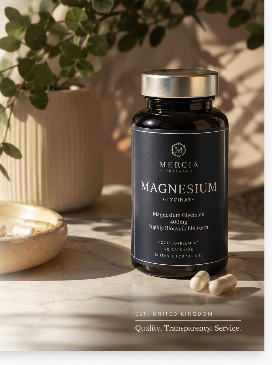 Magnesium Glycinate capsules — Mercia Research
